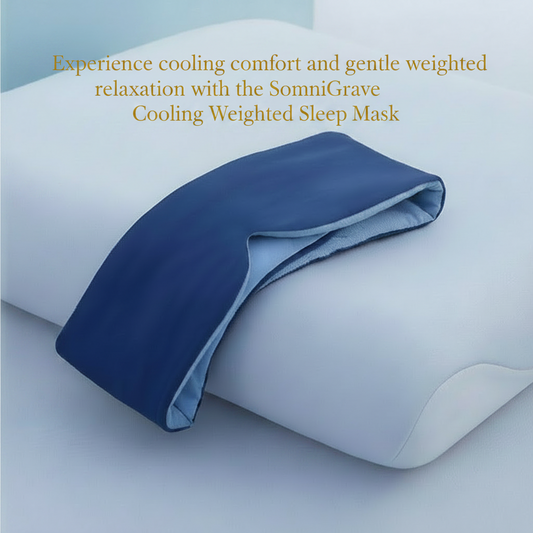 SomniGrave Cooling Weighted Sleep Mask